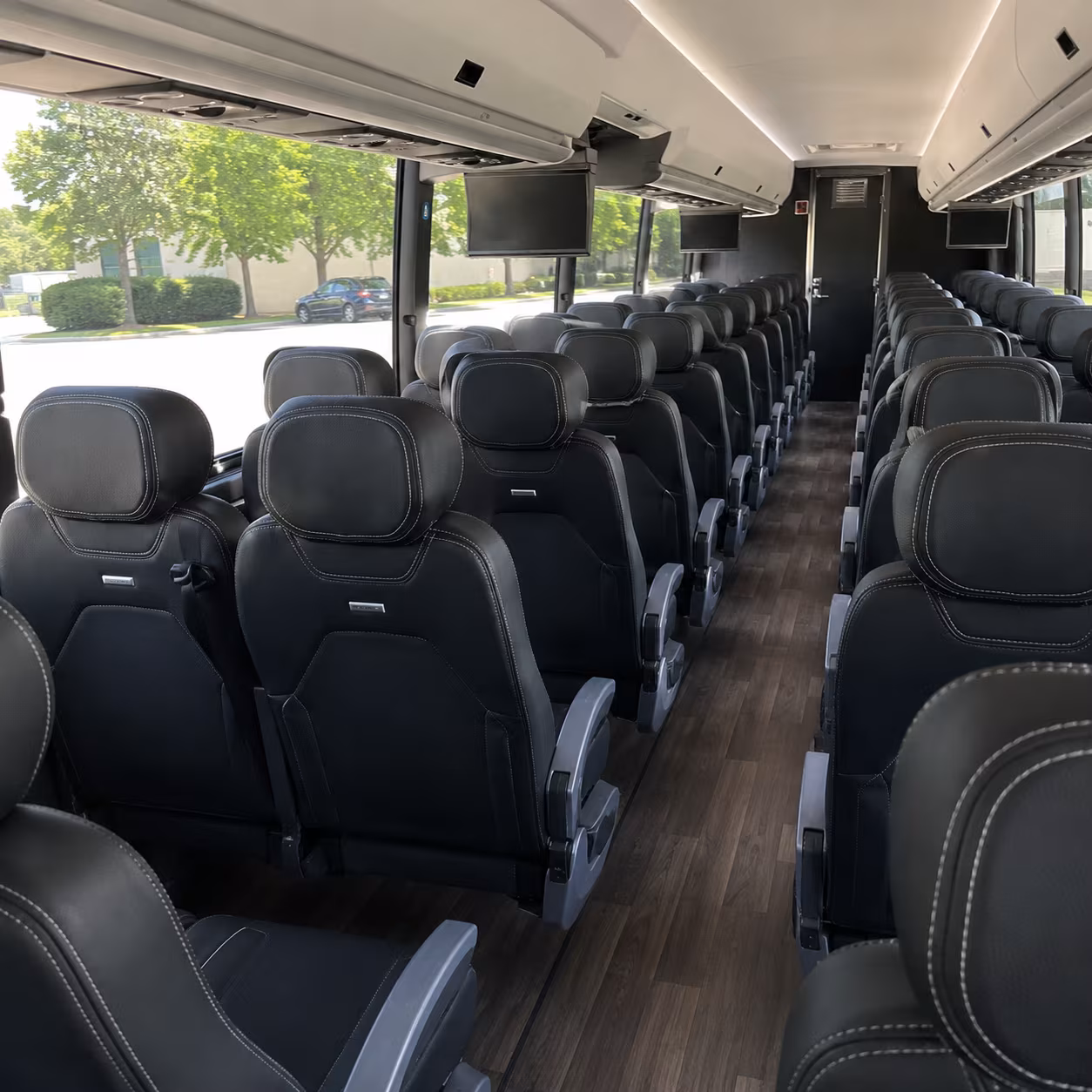 charter bus shuttle service to cleveland hopkins international airport cle