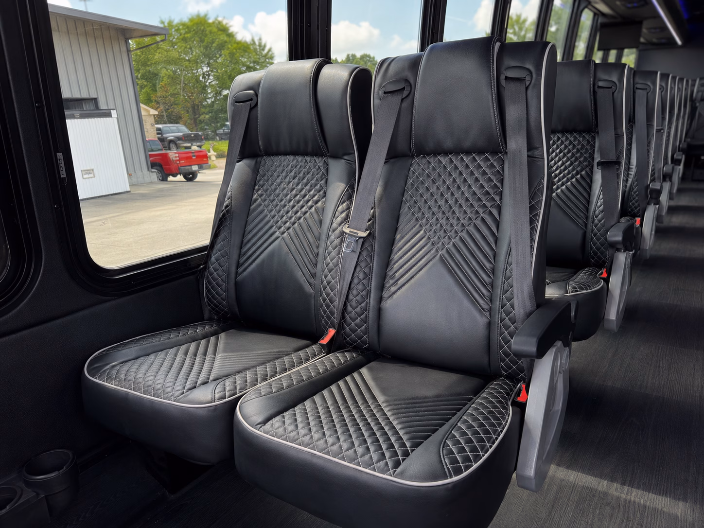 charter buses to cleveland hopkins airport for government and military travel