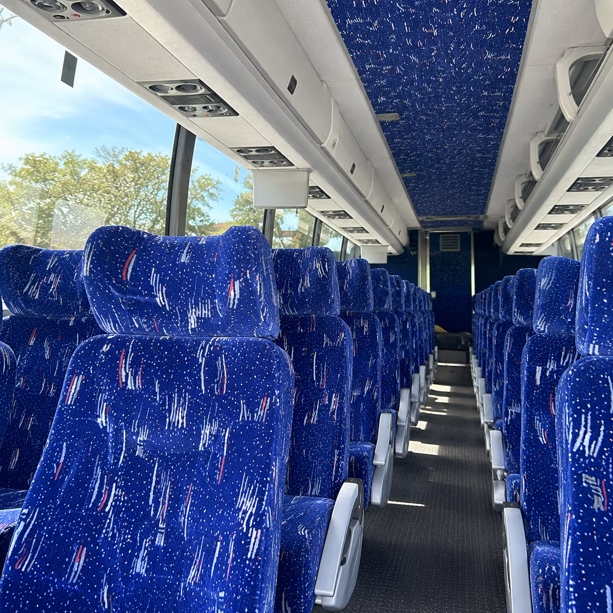 parma concert transportation onboard seating