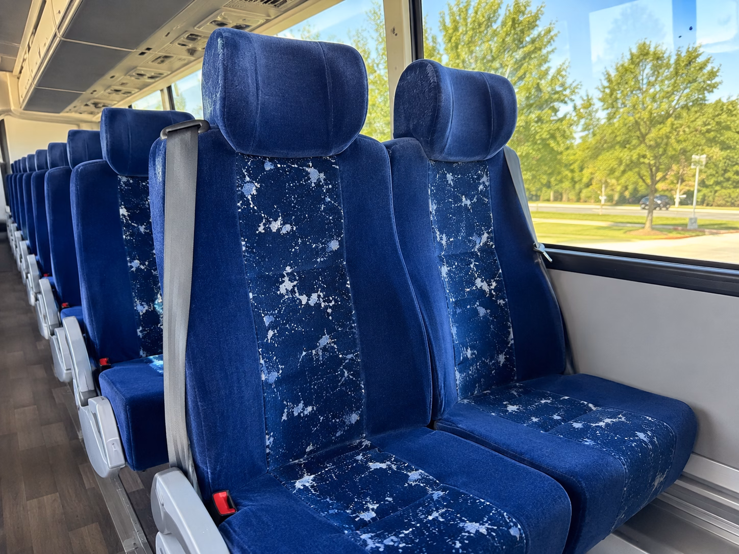 parma private event transportation onboard seating