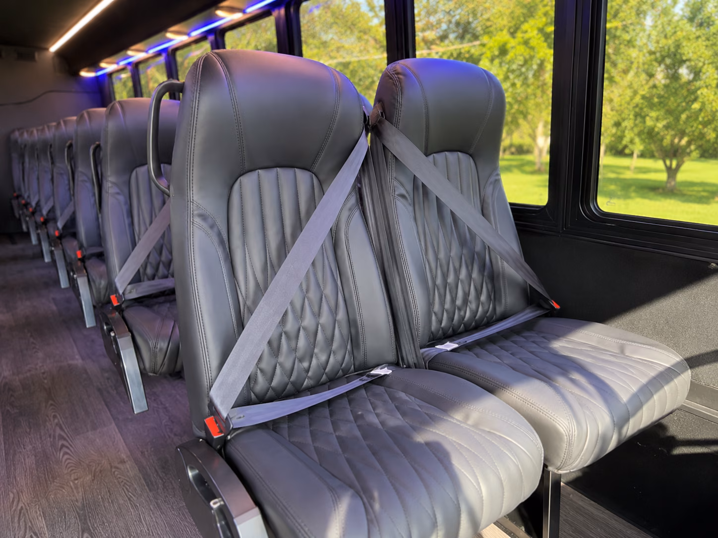 parma religious group transportation onboard seating